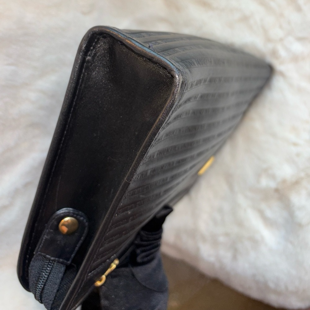 Valentino Leather Black Bag Embossed - Picture 4 of 16